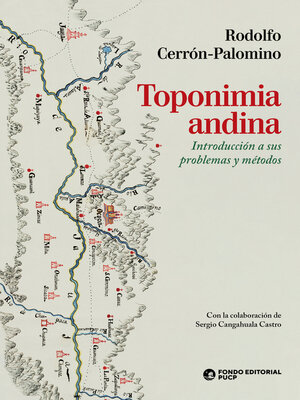 cover image of Toponimia andina